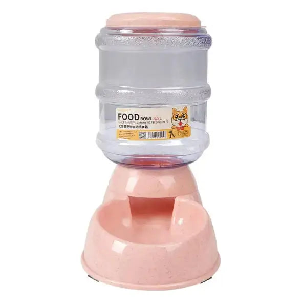 Dog Automatic Feeders Plastic Water Bottle Cat Bowl Feeding and Drinking Dog Water Dispenser Pet Feeding Bowl Pet Supplies - CarrieOnExpress