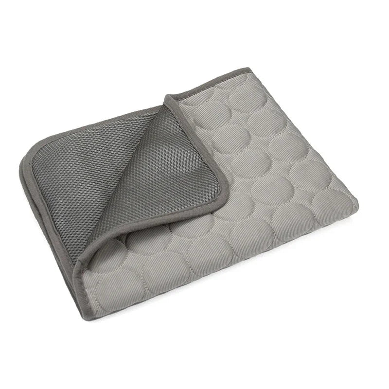Summer Pet Mat Cooling Dog Pad For Dogs Cat Blanket Sofa Breathable Pet Bed Washable Self Cooling Cat Ice Pad Pet Supplies - CarrieOnExpress