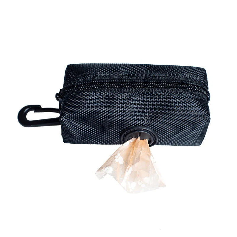 Pet Dog Poop Bag Holder Leash Attachment Adjustable Mini Travel Garbage Bag Dogs Waste Poop Bags Dispenser Pet Cleaning Tools - CarrieOnExpress