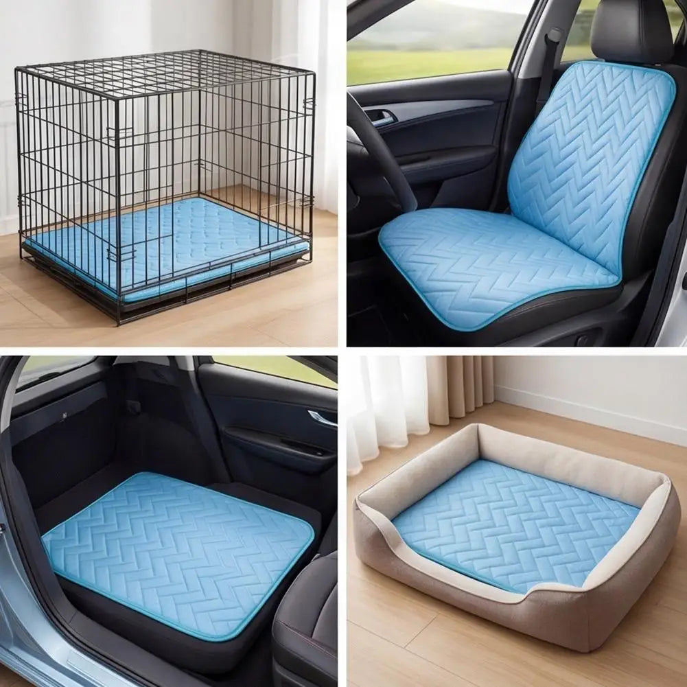 Dog Cooling Mat Summer Pet Cold Bed Extra Large For Small Big Dogs Pet Accessories Cat Durable Blanket Sofa Cat Ice Pad Blanket - CarrieOnExpress