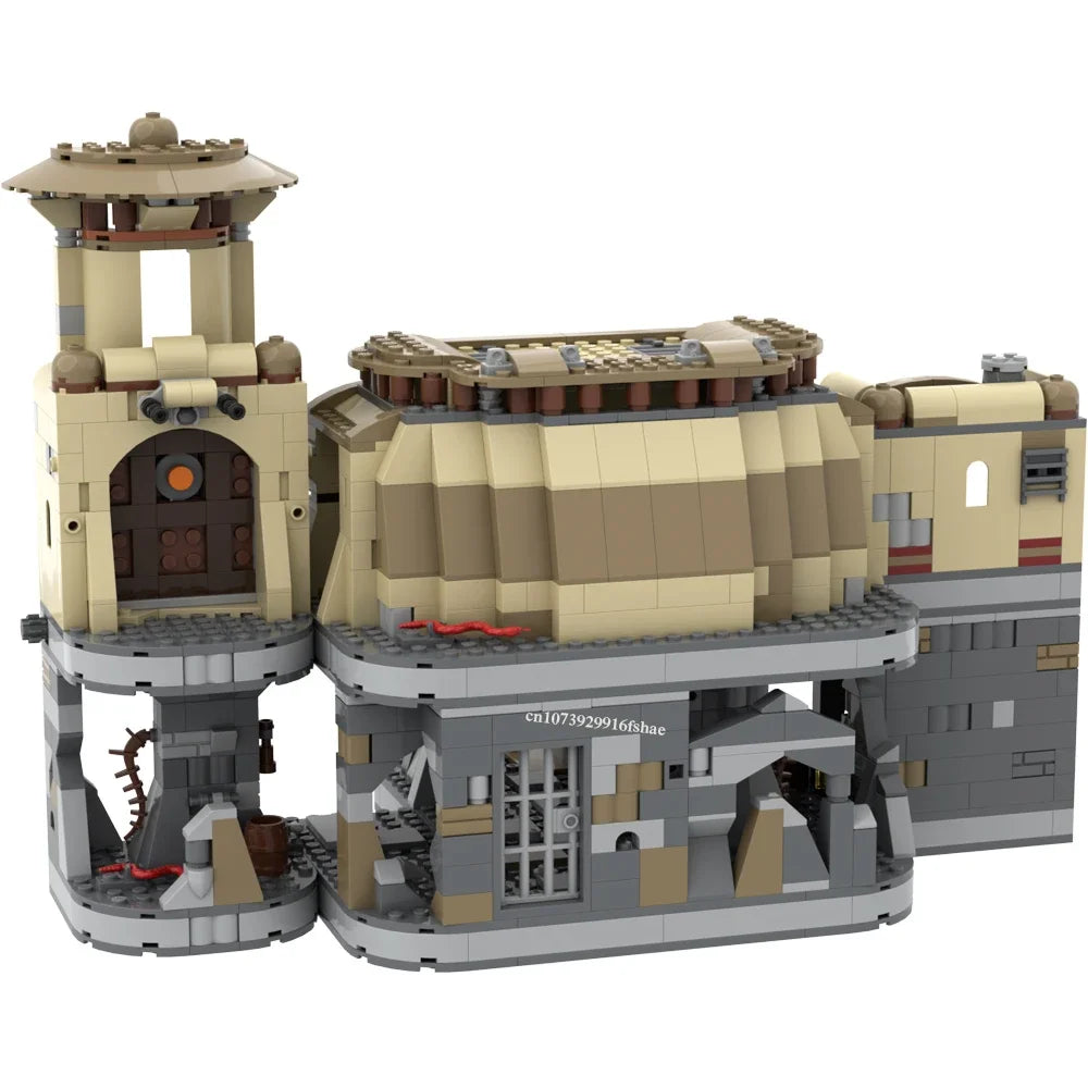 NEW star battle Movie scene Rancor Pit and Throne Room model DIY creative ideas Child Toy Assembly Puzzle birthdayGift MOC-75326 - CarrieOnExpress