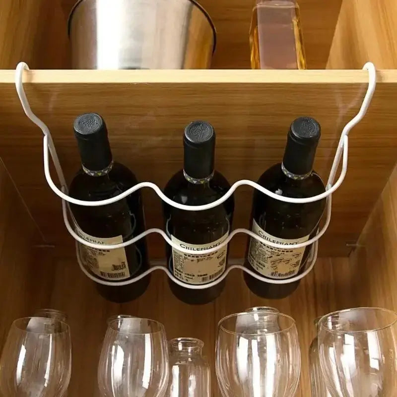 Kitchen Supplies Refrigerator Organizer Rack Inside Shelf Beer Wine Bottle Holder Rack Kitchen Storage Shelves Accessories Tools - CarrieOnExpress