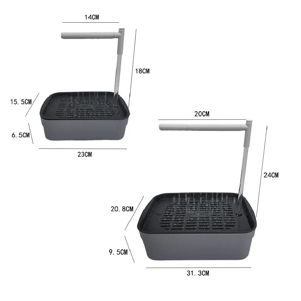 High Quality Automatic Parrot Bird Bath Tub USB Electric Pet Circulating Water Bathtub Bird Bathtub Shower Fountain Pet Supplies - CarrieOnExpress