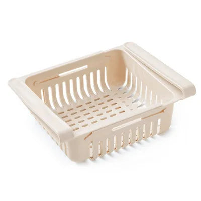 Kitchen Hanging Organizer Refrigerator Egg Fruit Storage Box Drawer Baskets Kitchen Accessories Fridge Organizer Shelf - CarrieOnExpress
