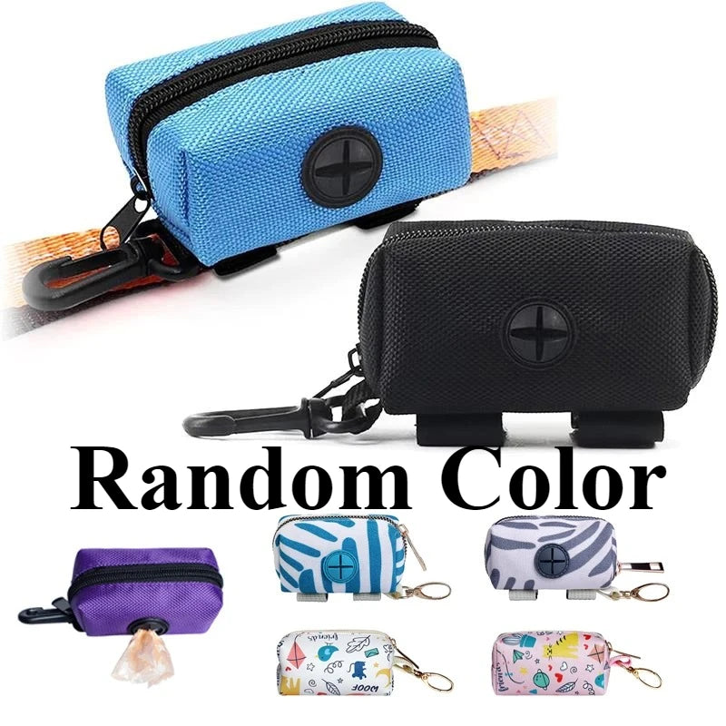 Pet Dog Poop Bag Holder Leash Attachment Adjustable Mini Travel Garbage Bag Dogs Waste Poop Bags Dispenser Pet Cleaning Tools - CarrieOnExpress