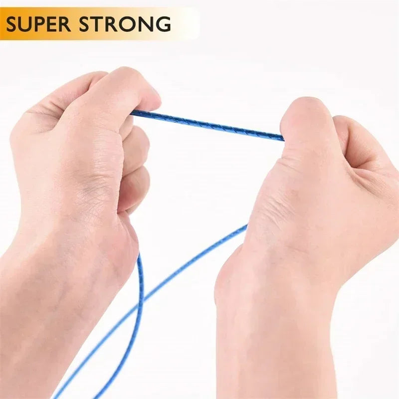 Clothing drying rope, 3mm rope, garden washing line, steel wire PVC cloth rope, outdoor travel camping accessories - CarrieOnExpress