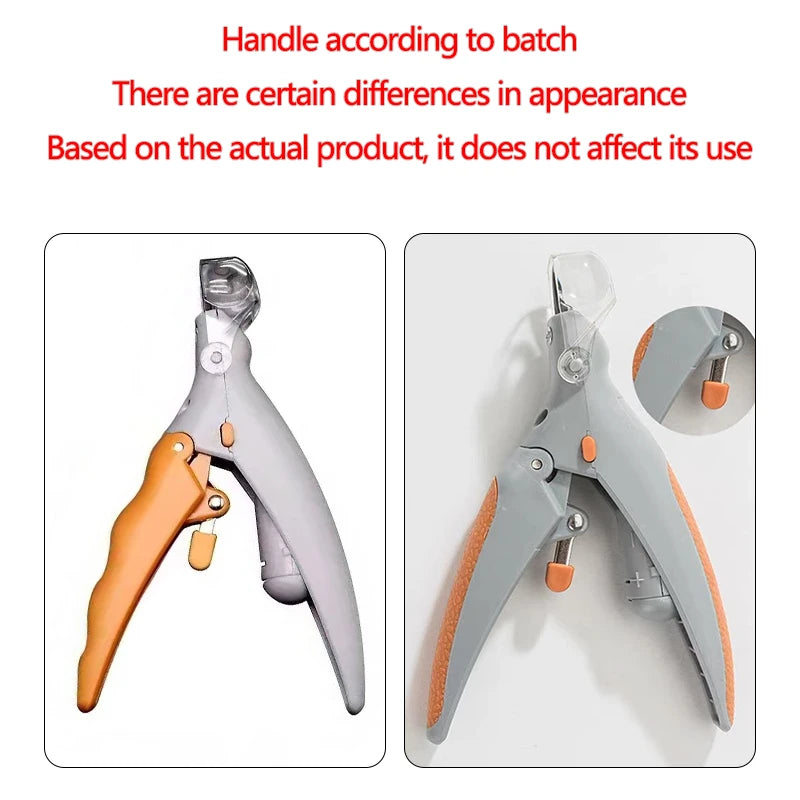 LED Light Dual-Sided Pet Nail Clippers for Cats And Dogs 5x Magnification Easy Nail Trimming Tool for Your Furry Friends - CarrieOnExpress