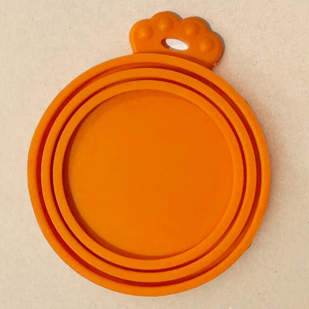 2-5PCS 3In1 Reusable Silicone Can Lid For Most Sizes Of Dog And Cat Cans To Maintain Freshness Kitchen Organization Pet Supplies - CarrieOnExpress
