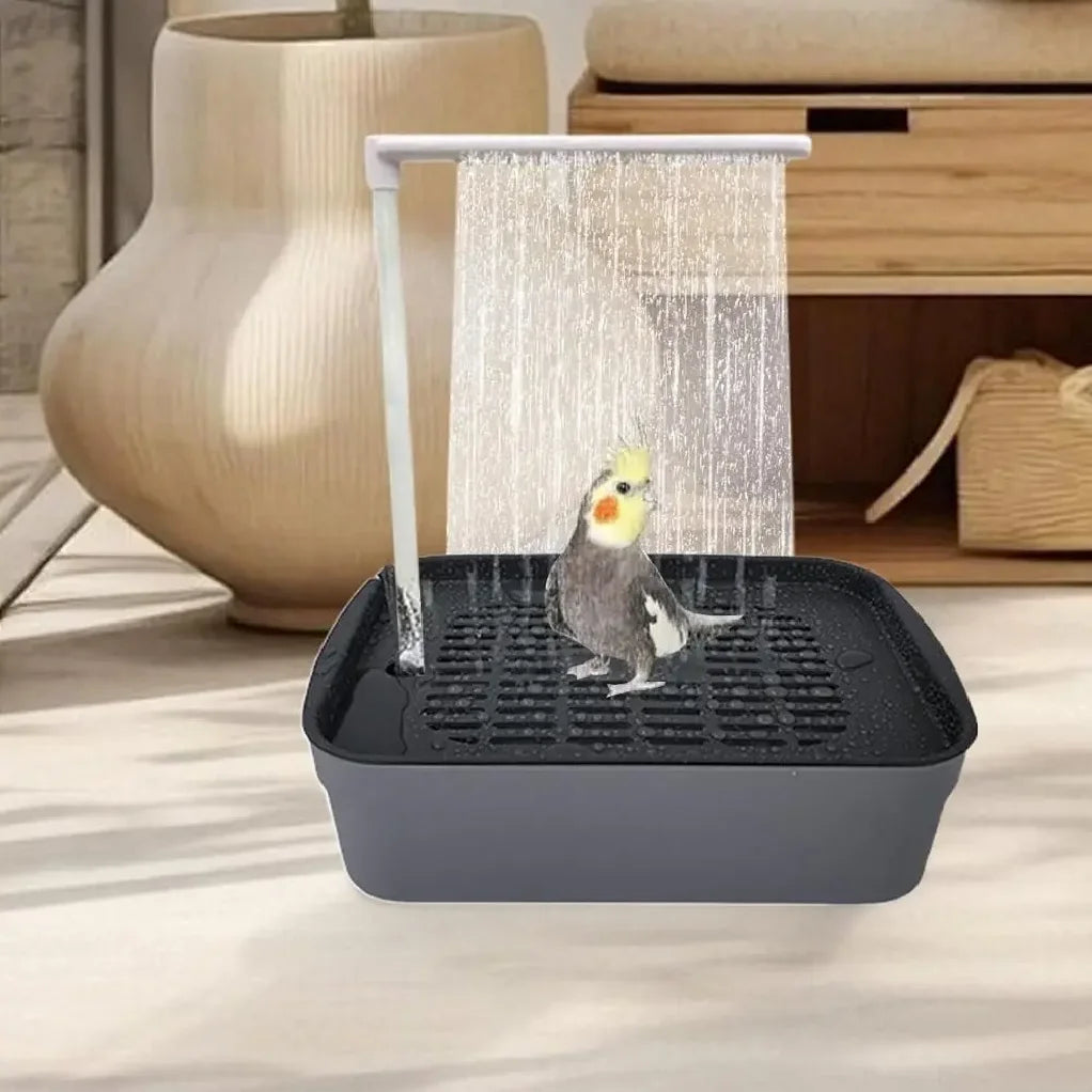 High Quality Automatic Parrot Bird Bath Tub USB Electric Pet Circulating Water Bathtub Bird Bathtub Shower Fountain Pet Supplies - CarrieOnExpress