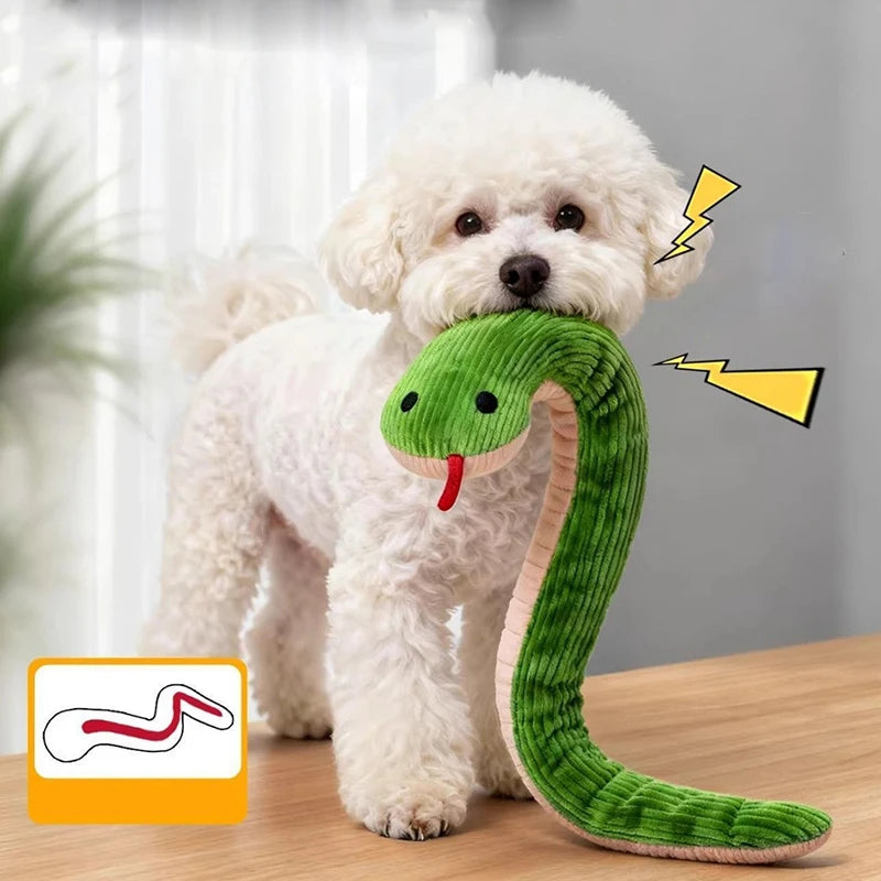 Hot Sale Dog Toy Snake Interactive Toy Kitten Kick Toy Interactive Pet Toy for Indoor Cats 16.5 Inches Pet Supplies - CarrieOnExpress