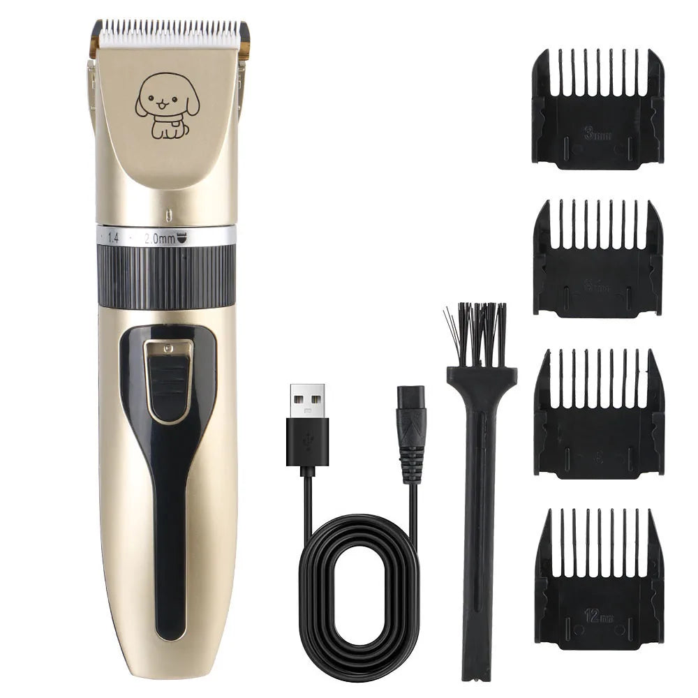 Pet Hair Clipper Haircut Trimmer Shaver Set For Rabbit Dog Cat Puppy Grooming Clipper Cutter Pet Supplies Electric Scissors - CarrieOnExpress