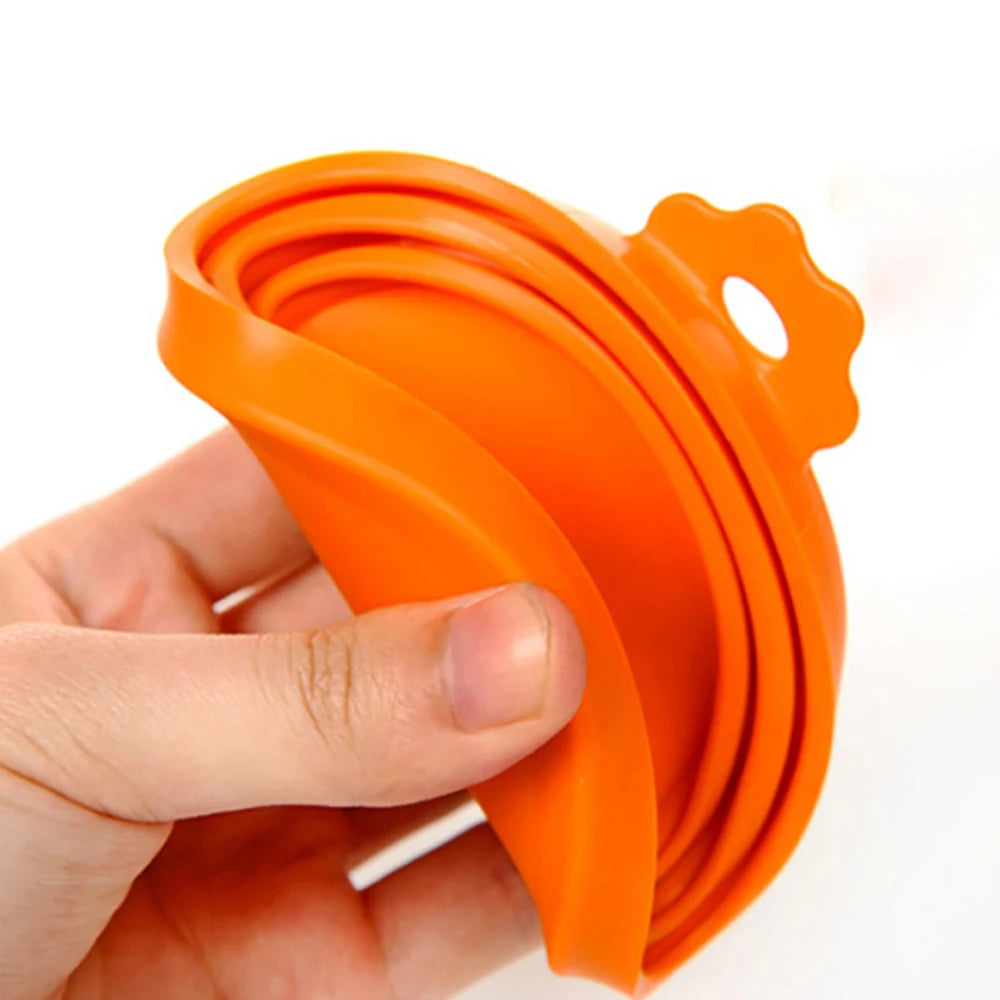 2-5PCS 3In1 Reusable Silicone Can Lid For Most Sizes Of Dog And Cat Cans To Maintain Freshness Kitchen Organization Pet Supplies - CarrieOnExpress