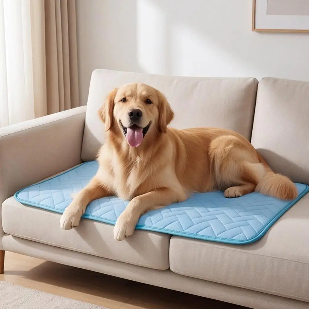 Dog Cooling Mat Summer Pet Cold Bed Extra Large For Small Big Dogs Pet Accessories Cat Durable Blanket Sofa Cat Ice Pad Blanket - CarrieOnExpress