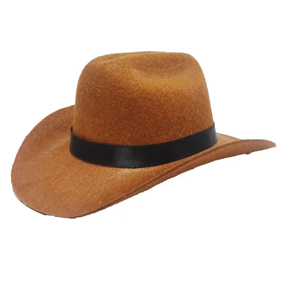 British Pet Dog Hat Star Cowboy Hat Pet Supplies Adjustable Dog Costume Top Hat Headwear Pet Hat Dogs Caps Pet Sun Hats for Cats - CarrieOnExpress
