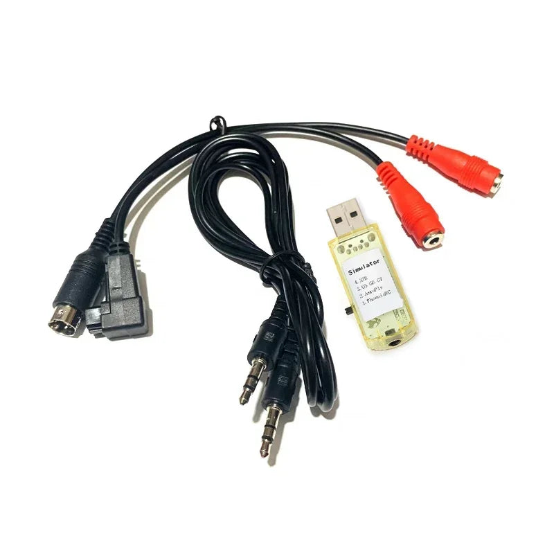 30 In 1 Rc Usb Flight Simulator With Cables For G7 Phoenix 5.0 Aerofly Vrc Fpv Racing Drone Rc Quadcopter - CarrieOnExpress