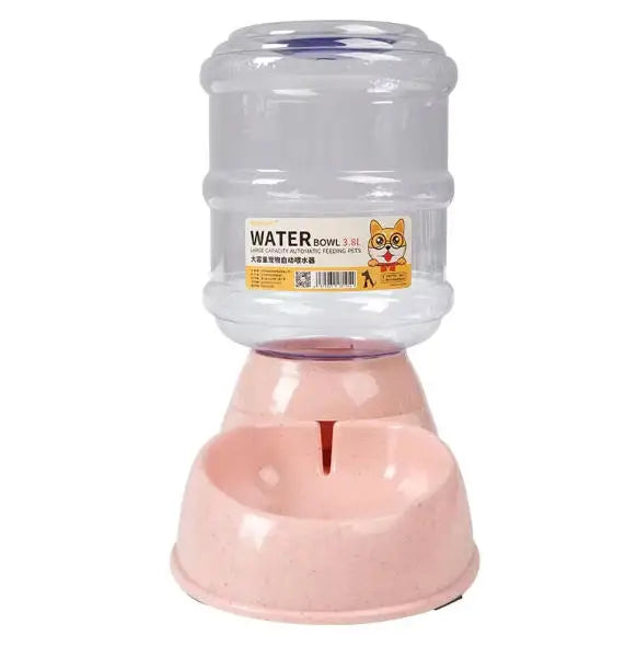 Dog Automatic Feeders Plastic Water Bottle Cat Bowl Feeding and Drinking Dog Water Dispenser Pet Feeding Bowl Pet Supplies - CarrieOnExpress