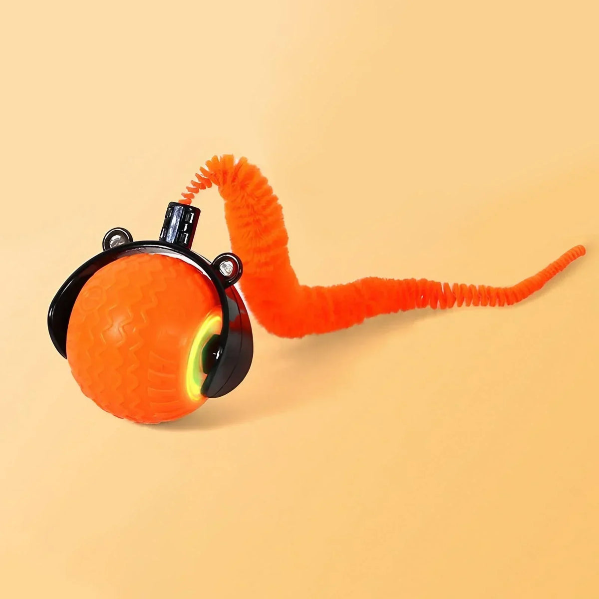 Smart Automatic Rotating LED Cat Teasing Ball, Obstacle Avoidance Interactive Cat Yo-Yo for Kittens Pet Supplies - CarrieOnExpress