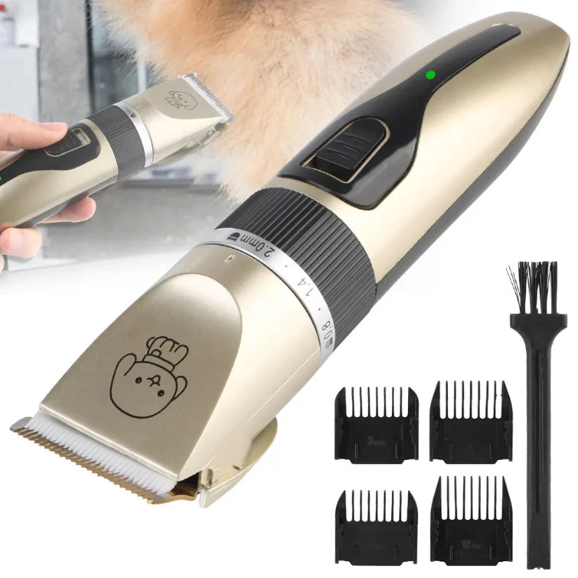 Pet Hair Clipper Haircut Trimmer Shaver Set For Rabbit Dog Cat Puppy Grooming Clipper Cutter Pet Supplies Electric Scissors - CarrieOnExpress