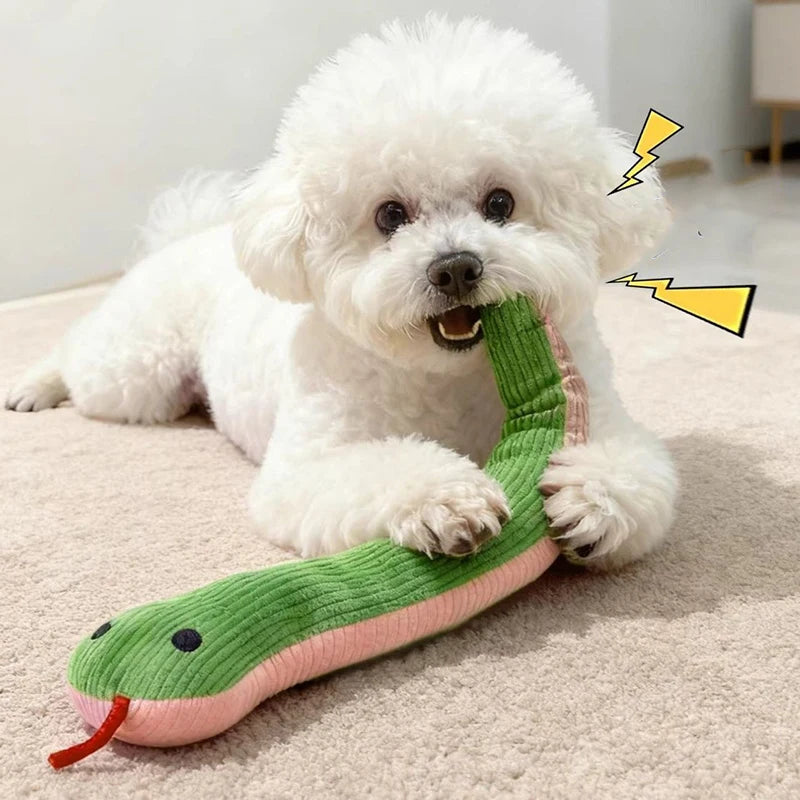 Hot Sale Dog Toy Snake Interactive Toy Kitten Kick Toy Interactive Pet Toy for Indoor Cats 16.5 Inches Pet Supplies - CarrieOnExpress