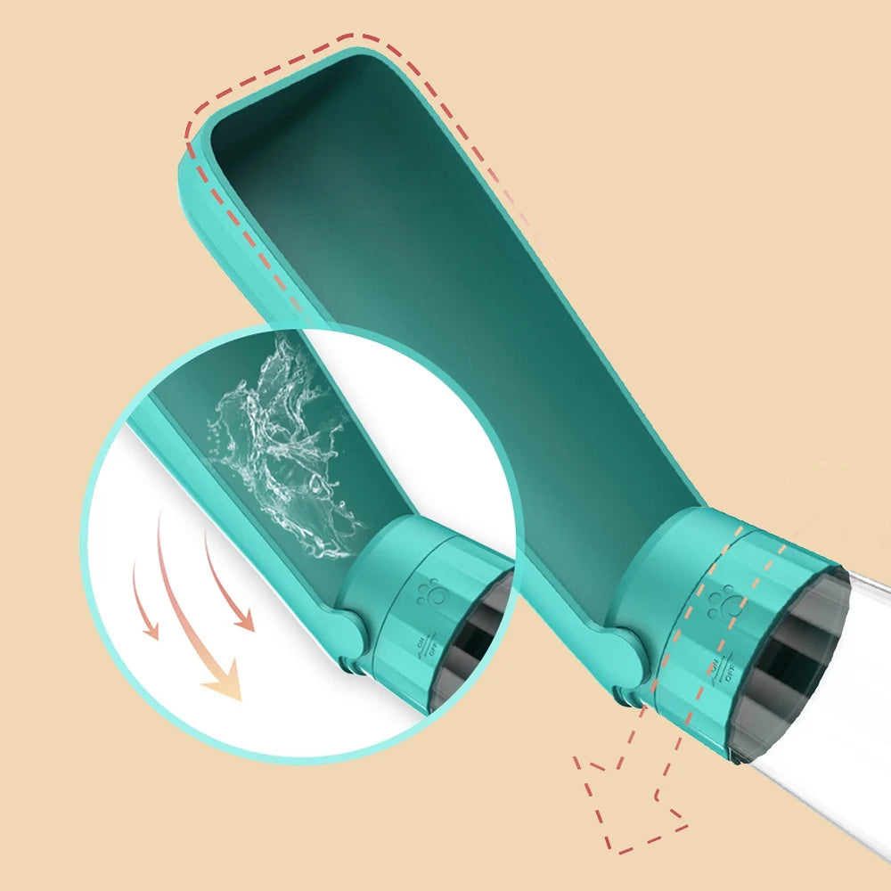 Outdoor Portable Dog Water Bottle For Small Large Dogs Cats Leak Proof High Capacity Pet Drinking Bowl Labrador Beagle Supplies - CarrieOnExpress