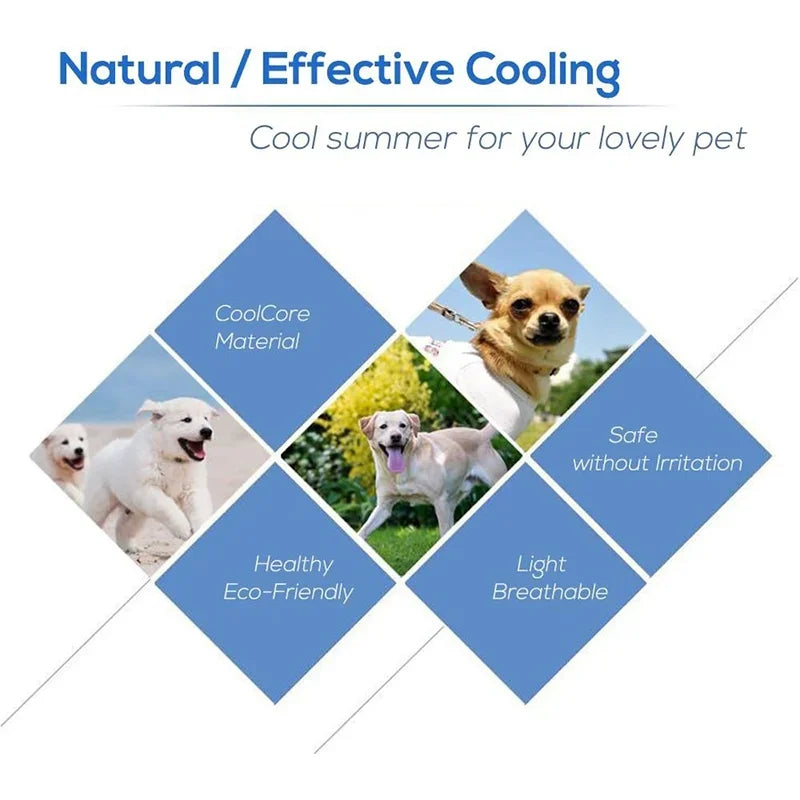 Summer Pet Mat Cooling Dog Pad For Dogs Cat Blanket Sofa Breathable Pet Bed Washable Self Cooling Cat Ice Pad Pet Supplies - CarrieOnExpress